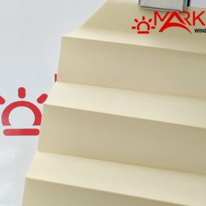 Штора плиссе с тканью Аида жемчуг (Германия)