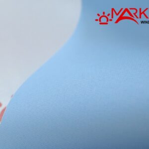 Рулонная штора с тканью Акварель 200 лазурь (Польша)