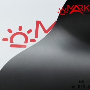 Рулонні штори з тканиною Акварель blackout чорний