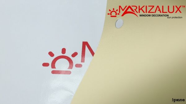 Рулонна штора blackout крем-брюле "Акварель"