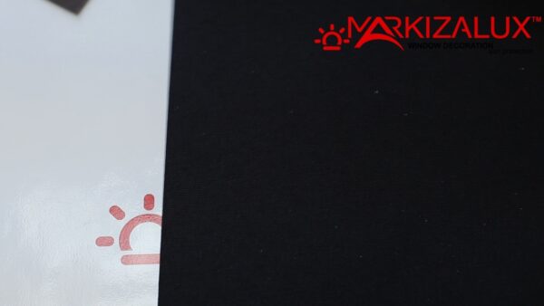 Рулонная штора с тканью Акварель 200 черный (Польша)