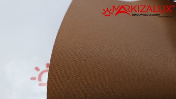 Рулонная штора с тканью Акварель 200 карамель (Польша)