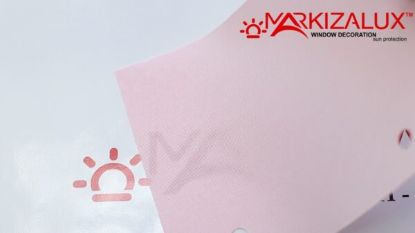 Рулонная штора с тканью Акварель 200 розовый (Польша)