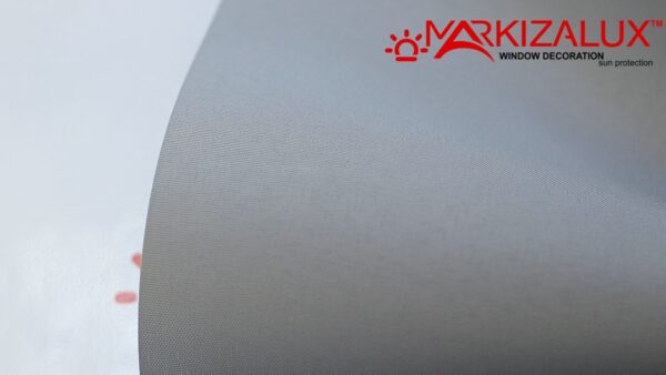 Рулонная штора с тканью Акварель 200 серый (Польша)