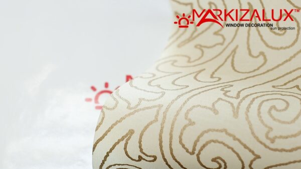 Рулонная штора с тканью Ампир лён (Германия)