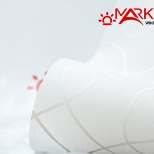 Рулонная штора с тканью Артуэль белый (Германия)