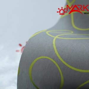 Рулонная штора с тканью Артуэль лайм (Германия)