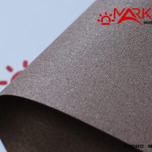 Рулонна штора Ауріс металік каштан