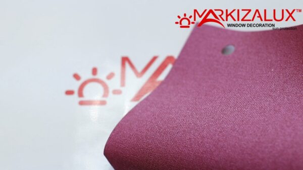 Рулонная штора Аурис металлик марсала