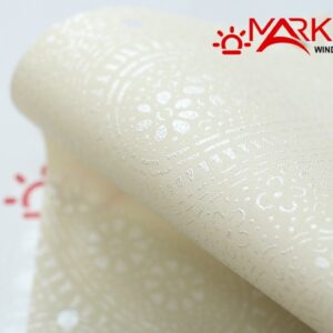 Рулонна штора з дамаським малюнком Багдад металік бежевий