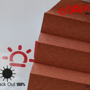 Штора плиссе с тканью Болеро (Германия)