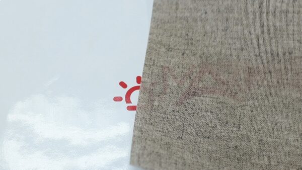 Рулонная штора с тканью Джинс трюфель (Германия)