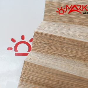 Штора плиссе коричневые "Фиджи" (Германия)