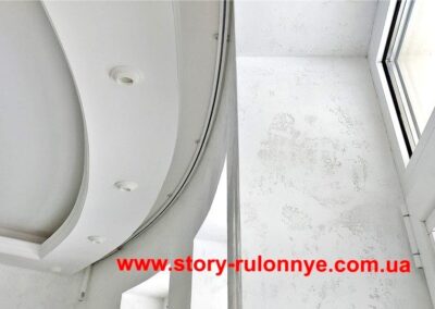 Эркер карниз на панорамное окно