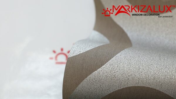 Рулонна штора з тканиною Інфініті коричневий (Німеччина)