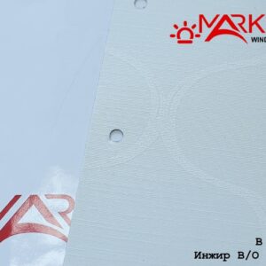 Рулонная штора блэкаут Инжир белый