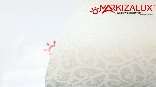 Рулонна штора з тканиною Ельміра перламутр (Німеччина)