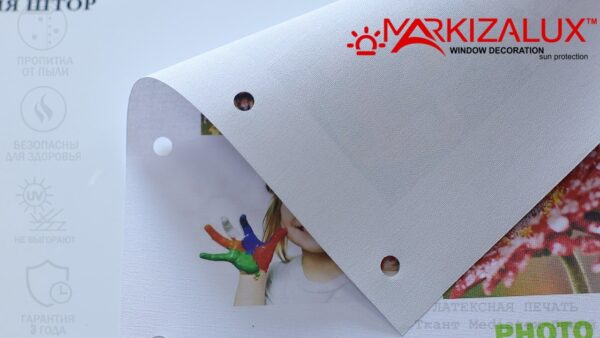 Рулонная штора с фотопечатью на шторе mediatex