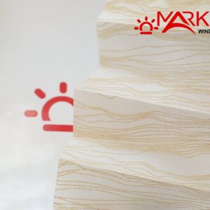 Штора плиссе с тканью Мираж (Германия)