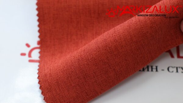 Римская штора с тканью Рогожка 11