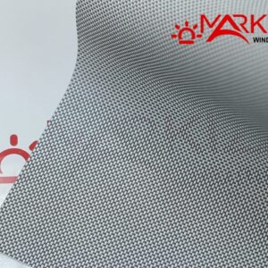 Рулонная штора Cкрин бело-графитовый