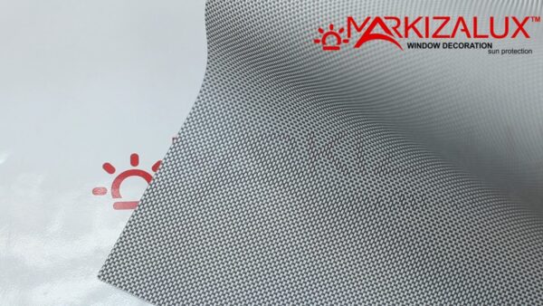 Рулонна штора Cкрін біло-графітовий