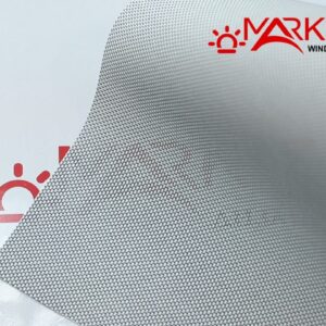 Рулонная штора Скрин лайт бело-графитовый