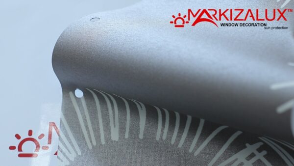 Рулонна штора blackout із малюнком "Соляріс" blackout бронза