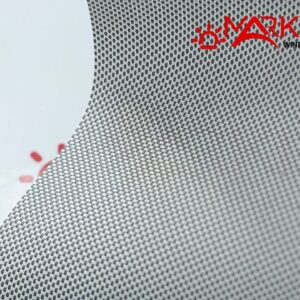 Рулонная штора с тканью Ультра скрин бело-графитовый (Германия)