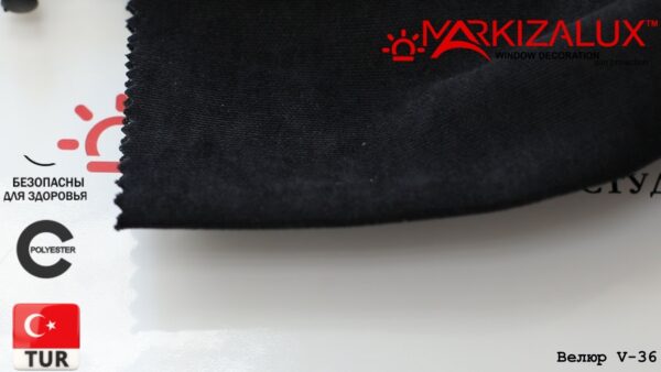 Римская штора с тканью Велюр 36