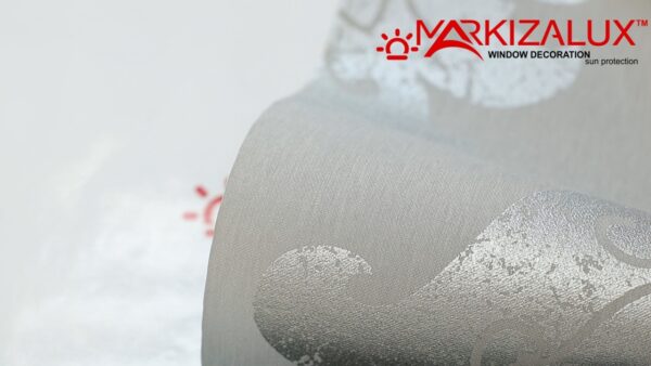 Рулонная штора с тканью Винтаж серебро (Германия)