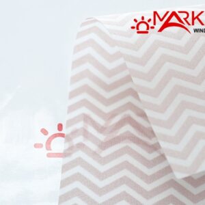 Рулонная штора Зигзаг розовый