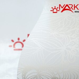 Рулонная штора с тканью Энигма белый (Германия)