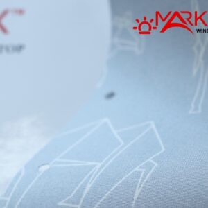 Рулонная штора с тканью Оригами blackout серый (Германия)