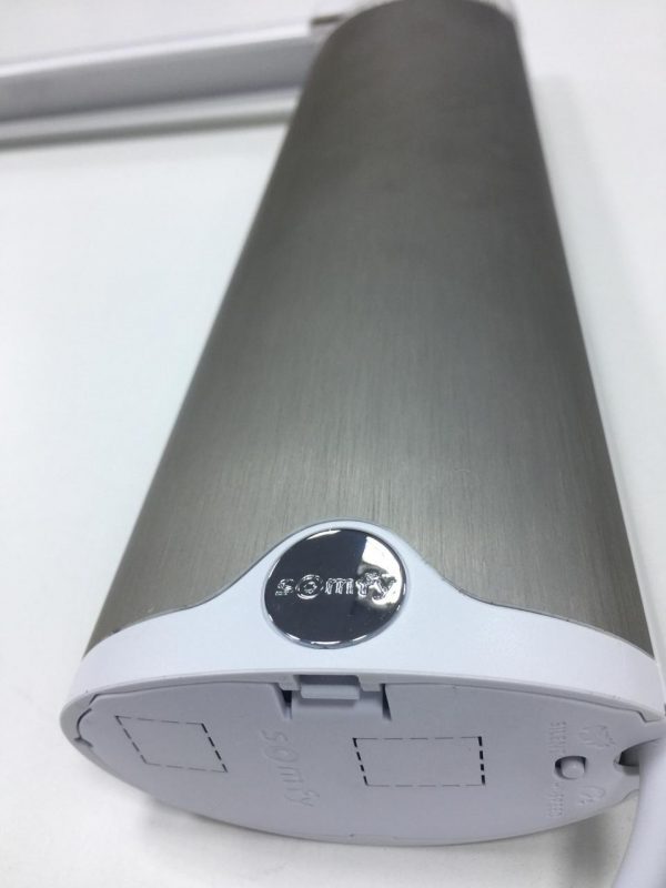 Электрокарниз тихий в сборе 1.5 м Somfy GLYDEA ULTRA 60e RTS / WTMIC / DCT