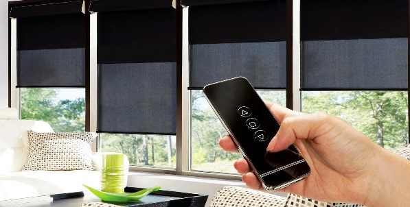 Рулонные шторы на автоматике