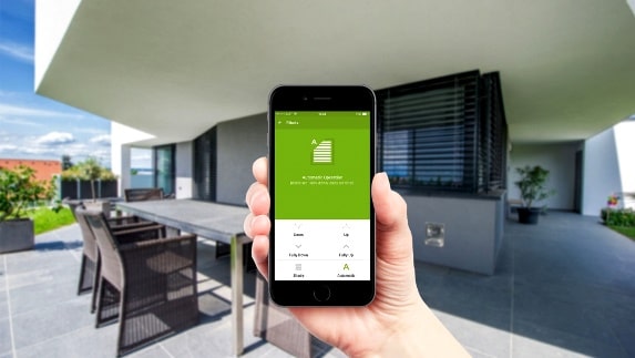 Управление шторами через телефон