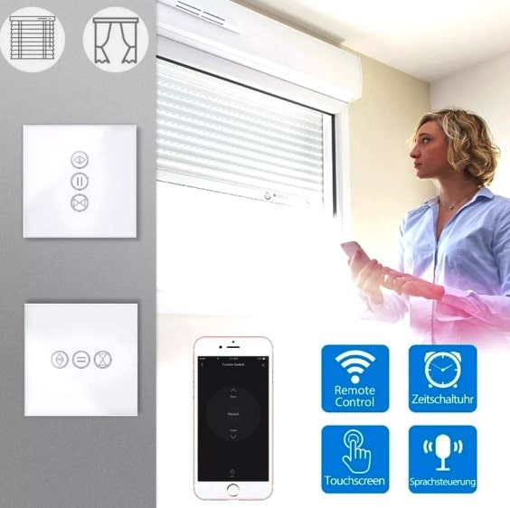 Управление шторами через умный дом